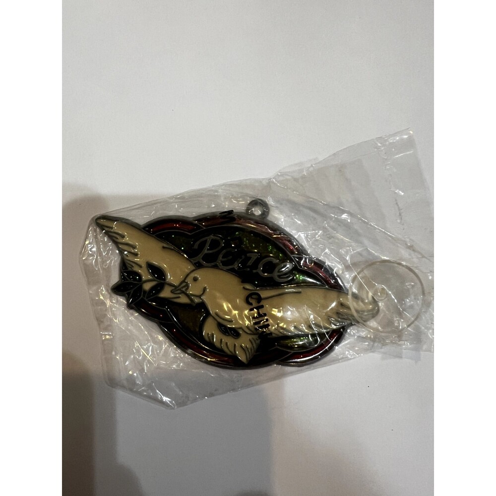 Peace Dove Ornament with Suction Cup